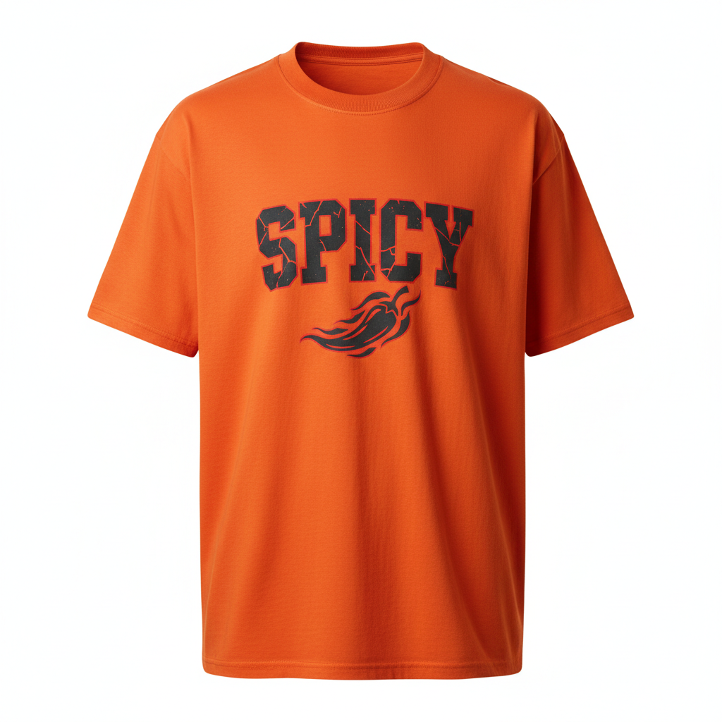 Spicy Unisex T-Shirt with bold typography design